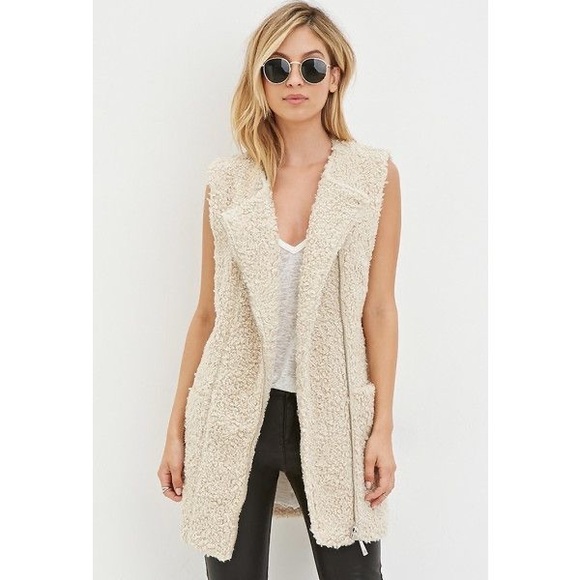 Forever 21 Jackets & Blazers - Sherpa Vest